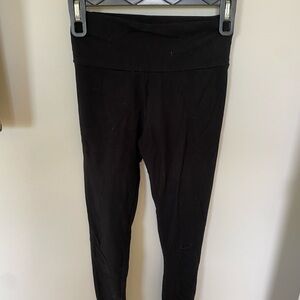 Black High-Waisted Leggings